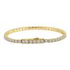 ORSA JEWELS Authentic 925 Sterling Silver Tennis Bracelet Fashion 2mm 3mm 4A Clear Zirconia Bracelet Jewelry for Women SB225
