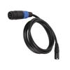 ViaGasaFamido Speaker Conversion Cable Female XLR 3 Pin to Male Microphone and Stage Speaker Extension Cable High Power Amplification Speakon