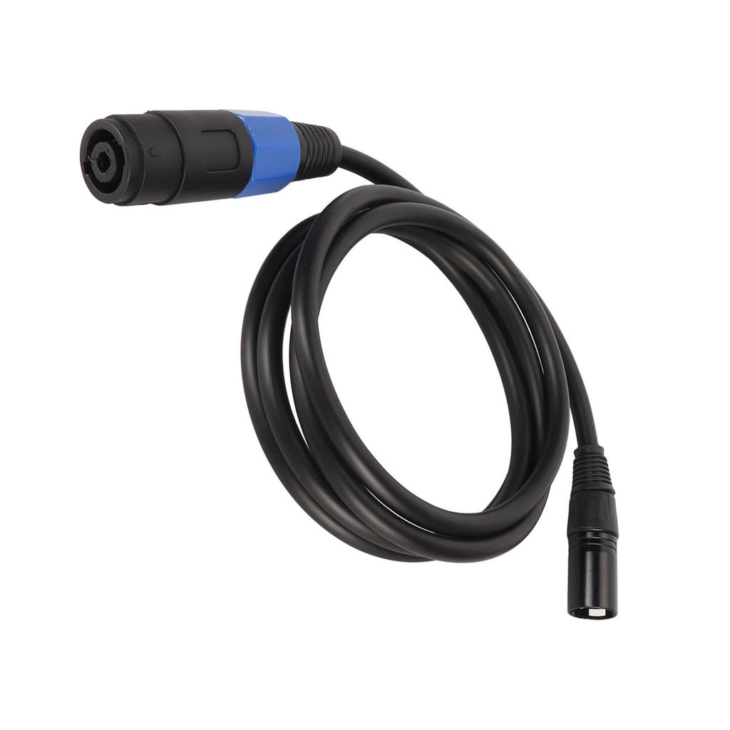 ViaGasaFamido Speaker Conversion Cable Female XLR 3 Pin to Male Microphone and Stage Speaker Extension Cable High Power Amplification Speakon