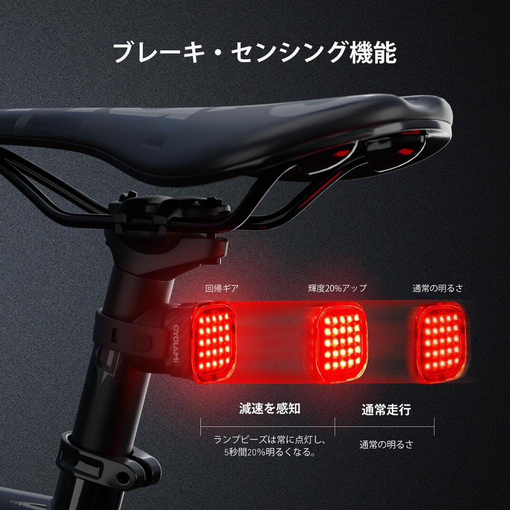 Luz de Bicicleta CYCLAMI Luz Traseira de Bicicleta Lâmpada de Freio - 60
