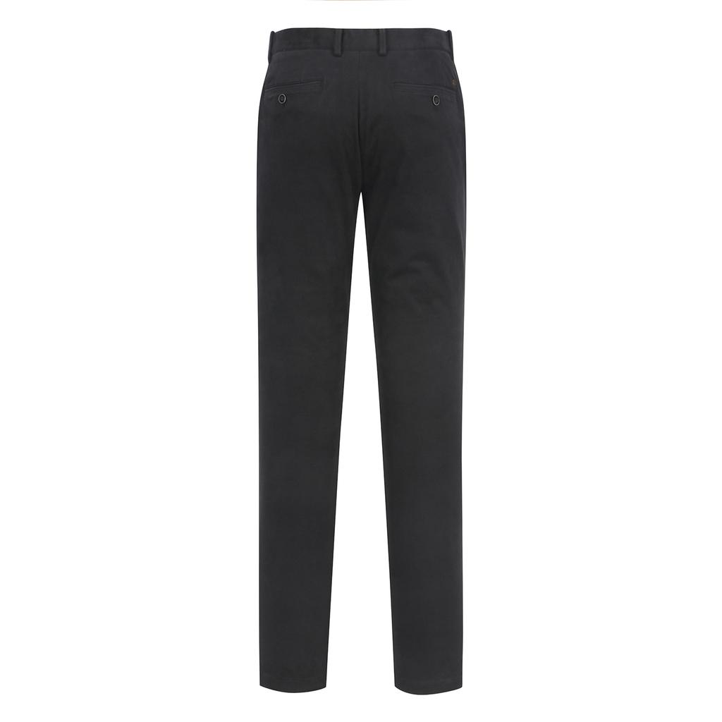 FERRAROMILANO Cotton Spandex Washed Como Pants Charcoal (Am0Esl45238)