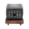 Griglia Giapponese a Carbone in Metallo Colato Tavolo BBQ Nero Griglia Hibachi Professionale Cottura BBQ