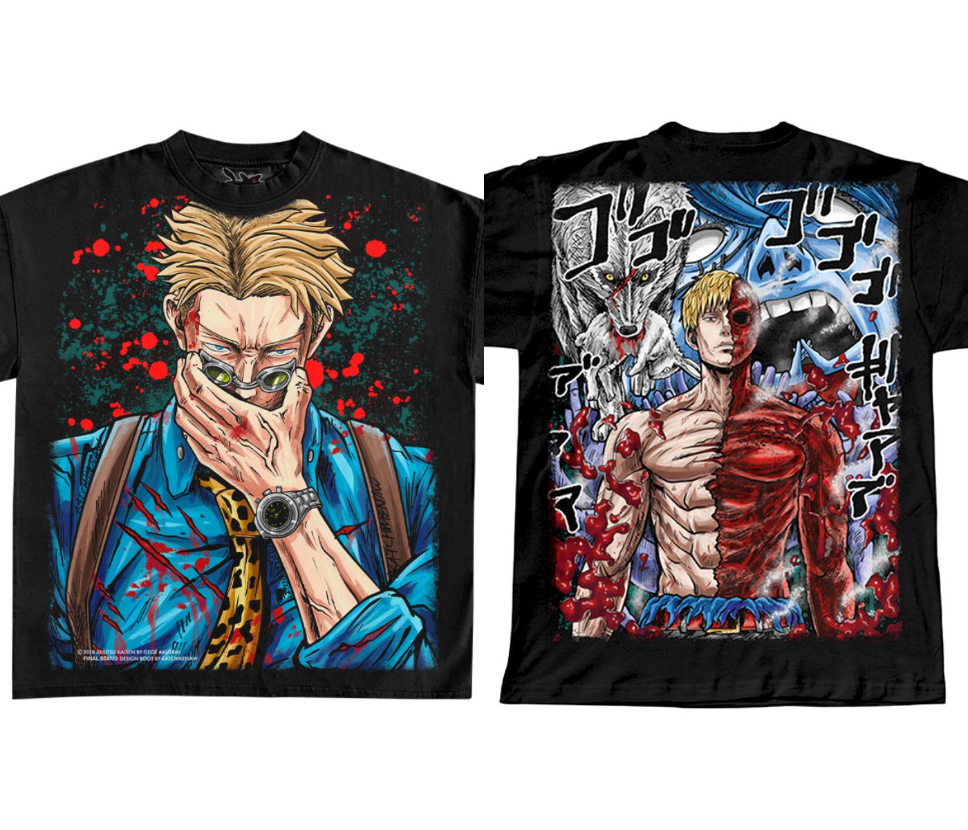 

Футболка с ретро-принтом Jujutsu Kaisen Повседневная уличная одежда Мужская Женская Хлопок Оверсайз Y2k Короткий рукав Уличная одежда Женская Мужская Одежда 4XL