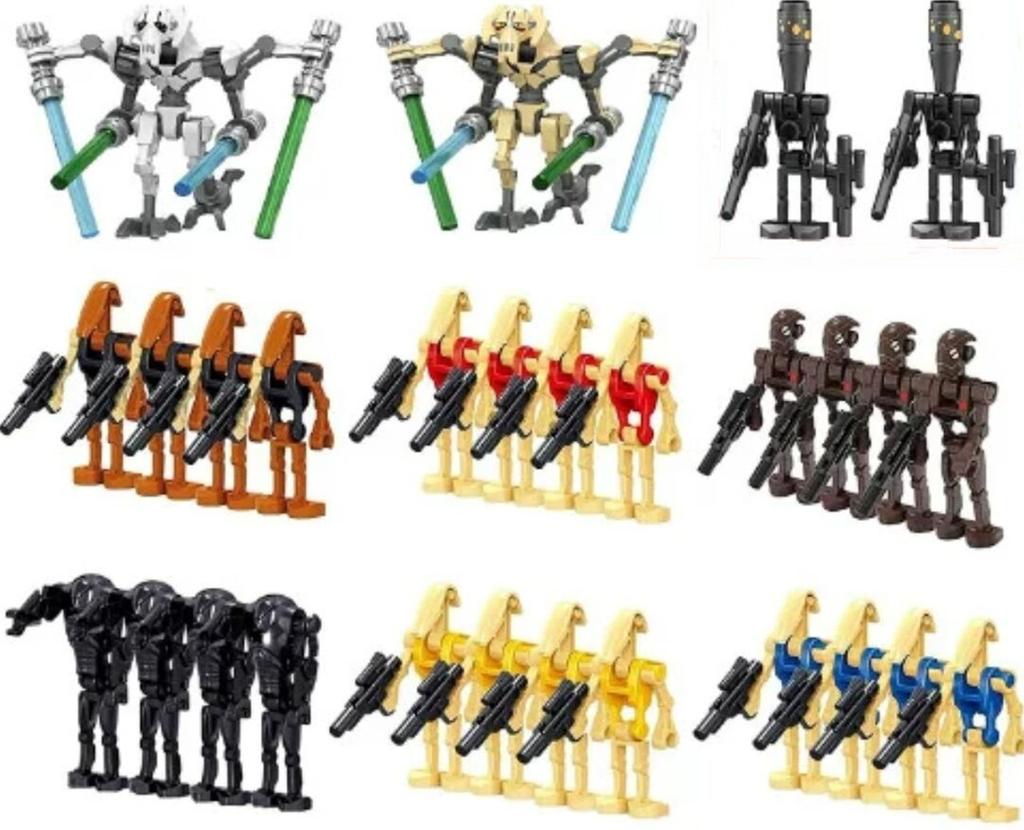 Children's Building Block Toy: Multi-Model Assembly Set of Combat Robot Soldiers – Educational Gift