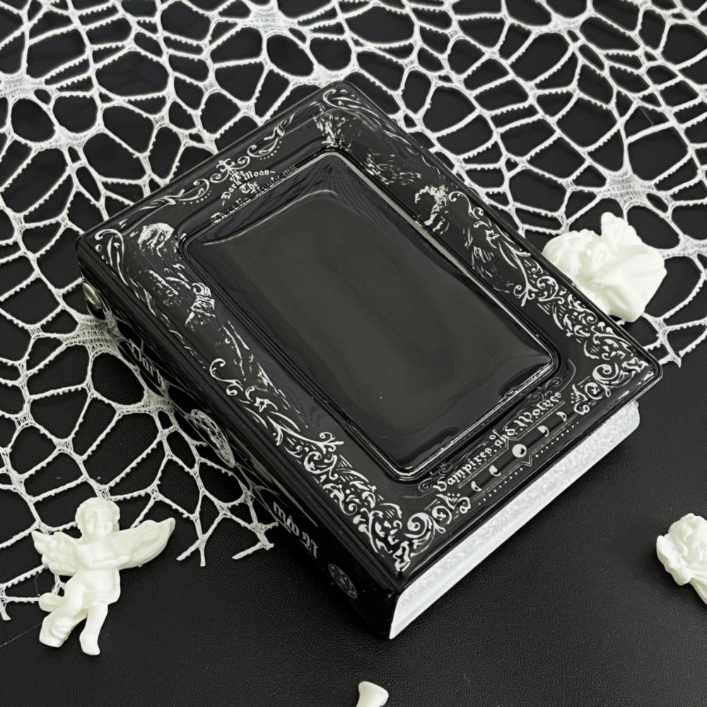PVC Card Album Gothic Dark Style Idol Card Collect Book Mini Photocard Binder Unisex