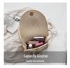 Summer Straw Woven Small Square Crossbody Bag: Fashionable Versatile Handmade Beach Accessory for Women