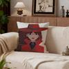 Detektiv Carmen Sandiego Kissenbezug Kissenbezug Set 4 Stück 50X50 45X45 40X40 Kissenbezug Dekorative Sofa Heimdekor