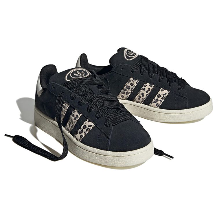 adidas Campus 00s Tênis Femininos Leopardo Preto Core-Black Cor do Fornecedor Wonder-Beige ID7039