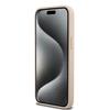 Dkny Dkhcp15Xprthslp Iphone 15 Pro Max6.7 Różowy/Pink Hardcase Leather Mono Stripe & Metal Logo