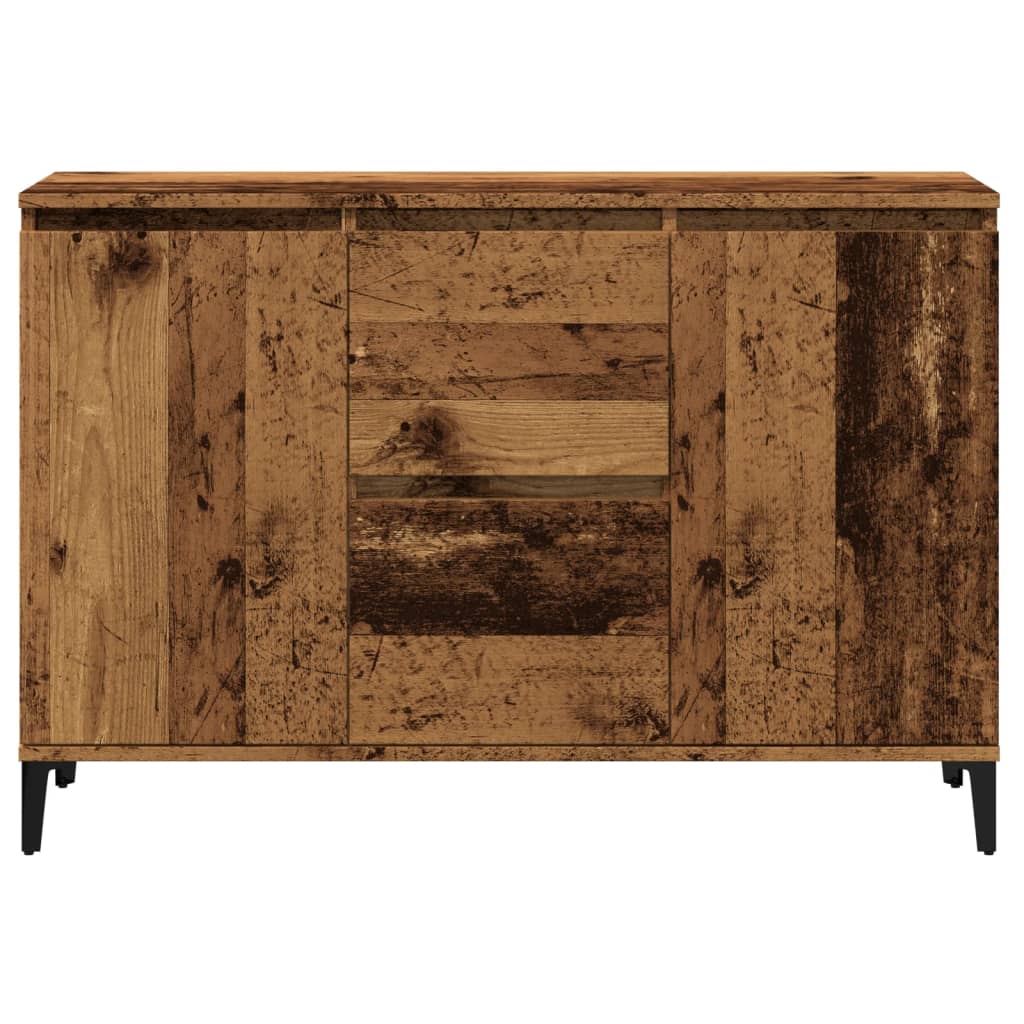 Vidaxl Cabinet, Old Wood, 102X35X70 Cm, Wood-Based Material
