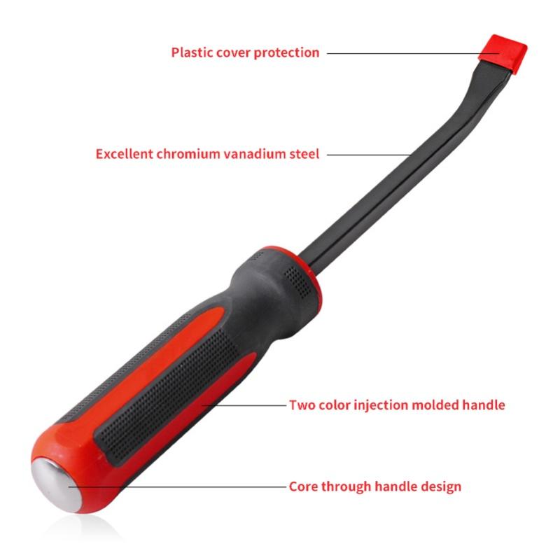 Tyre Pry Bar Crowbar Multifunctional Professional Auto Repair Hand Striking Tool 12in