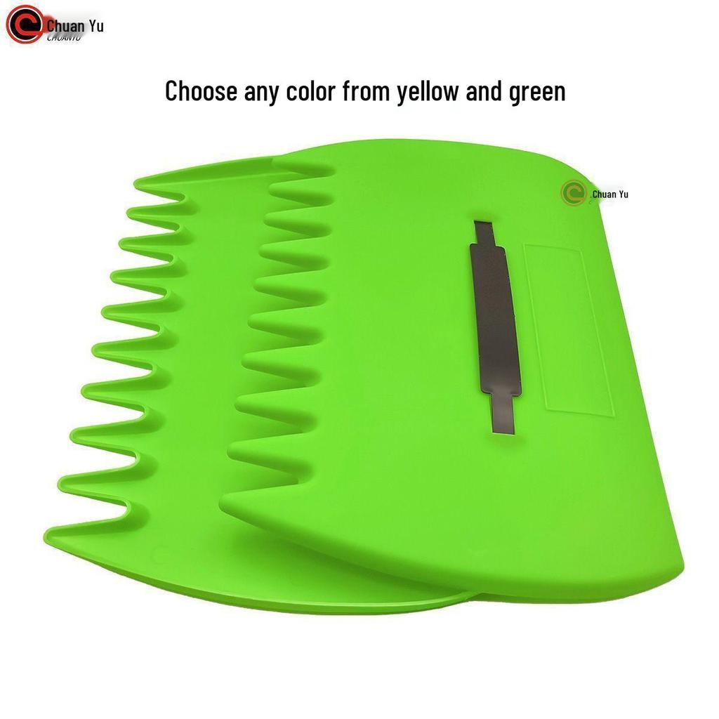 Thickened Outdoor Leaf Grabber: Durable Garden Rake for Collecting Fallen Leaves