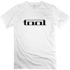 Men's Tool Band Logo Novelty Short Sleeve T Shirt White US Size XS