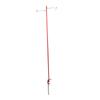 Camping Lantern Stand Portable Lightweight Outdoor Camping Aluminum Alloy Lamp Pole Light Hanging Stand Red