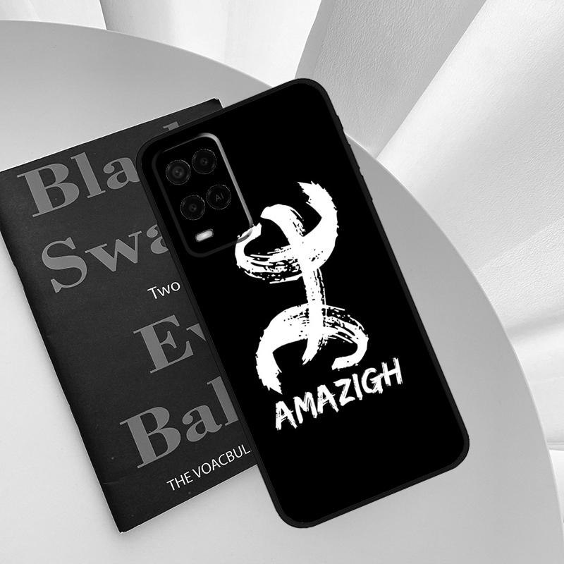 Amazigh Symbol Berber Academy Case For Oppo A54 A74 A94 A54S A57S A15 A16 A17 A52 A72 A76 A96 A58 A78 A98 A77 A5 A9 Cover