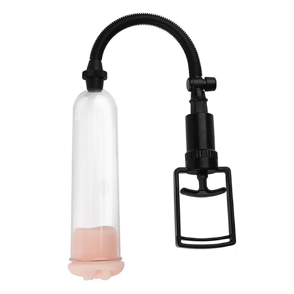 Men Penis Stretching Pump Rubber Rings Sleeve Penis Vacuum Exercise Device for Adults