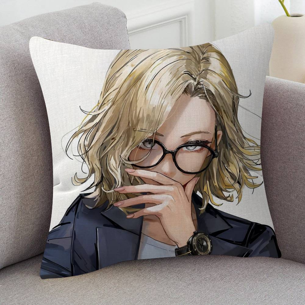 GAME Resident Evil Cushion Cover Car Throw Pillow Case For Sofa Car Christmas Gift xcm xcm