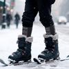 Merino Wool Ski Socks High Calf Thick Warm Winter Sports Men Women Anti-Slip Antibacterial