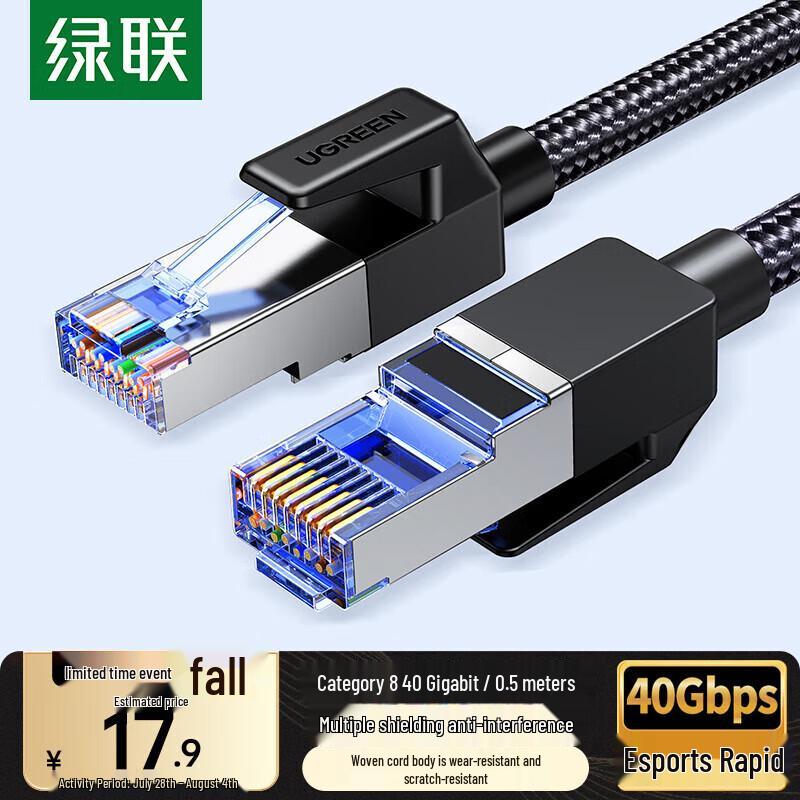 

Ethernet-кабель UGREEN NW153 CAT8