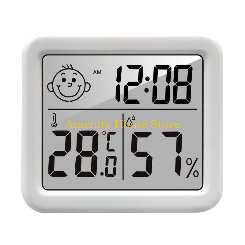 F26C Digital Hygrometer Indoor Thermometer Room Thermometer & Humidity Gauge with Temperature Humidity Monitor ℃/℉ Function белый