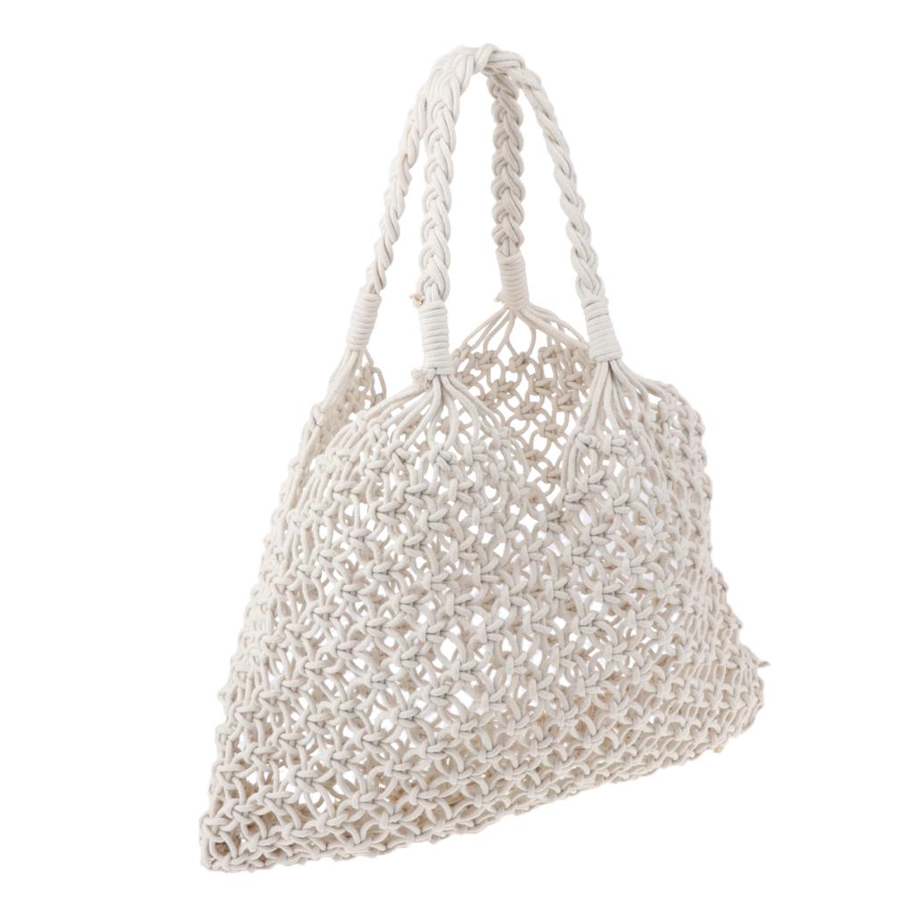 white woven bag
