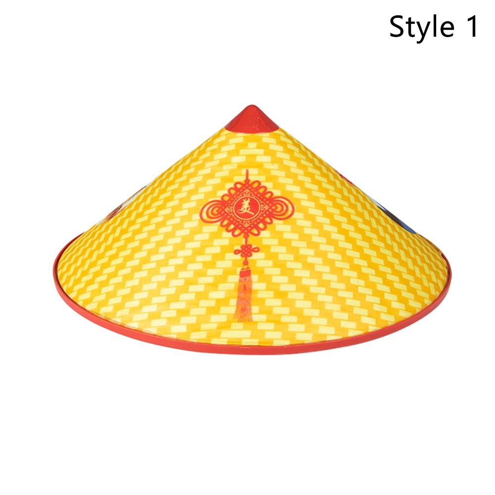 

Cloak thi Sun Hats Heat Insulation Bamboo Hat New Agricultural Work Hat Unisex Style 1