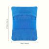 1pc Portable Beach Sand Removal And Cleaning Tool - Battery-Free Ergonomic Design with Soft Fabric And Exfoliating Bristles