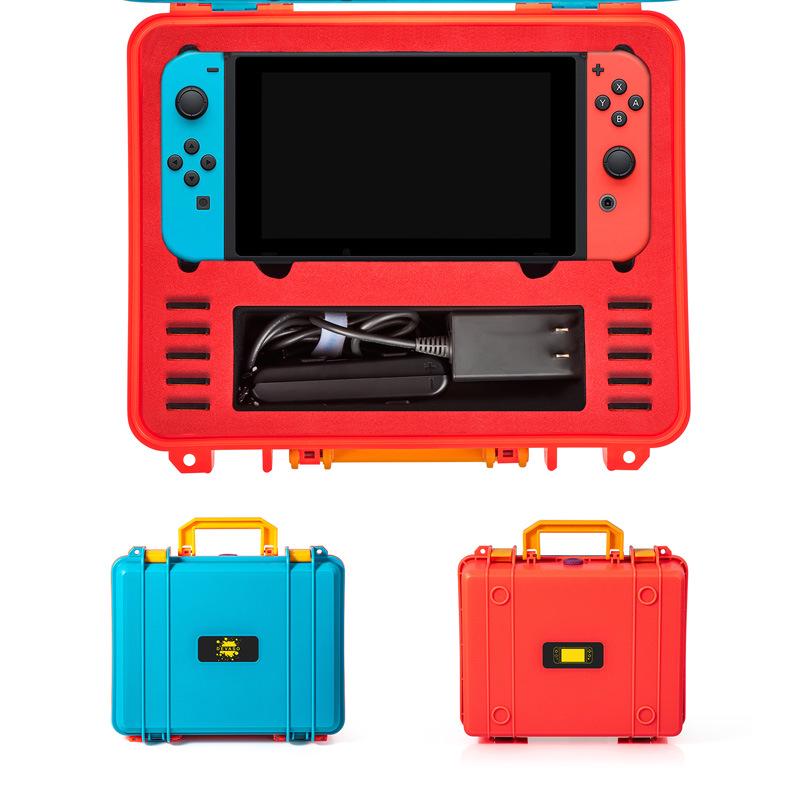 DEVASO Nintendo Switch Storage Case for Console, Controllers & Accessories - Tears of the Kingdom Edition