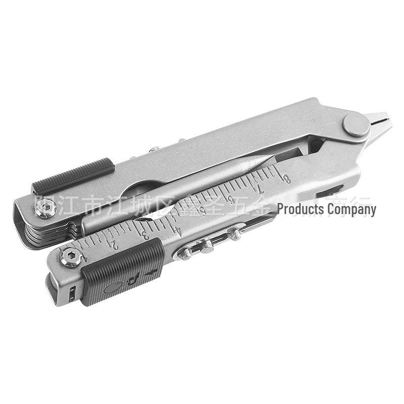 Телескопические многофункциональные складные плоскогубцы из нержавеющей стали