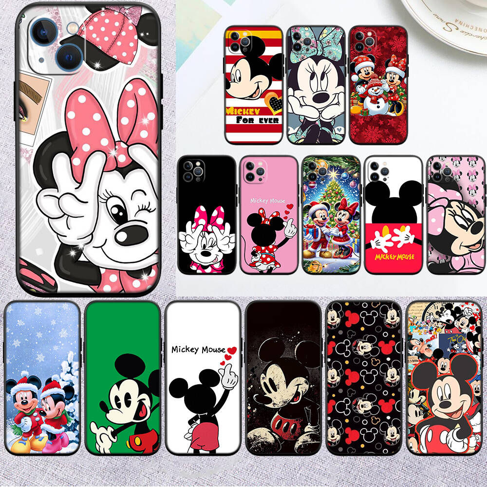 RT17 Min-nie Mouse Phone Shell Case for Redmi Note 8 9 10 11 11S 10C 10X 10A 10T 9A 9C 9T 9S 8T Pro Max Plus Prime