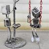 Love Confession Figurine Desktop Romantic Robot Ornament Bedroom Robot Statue