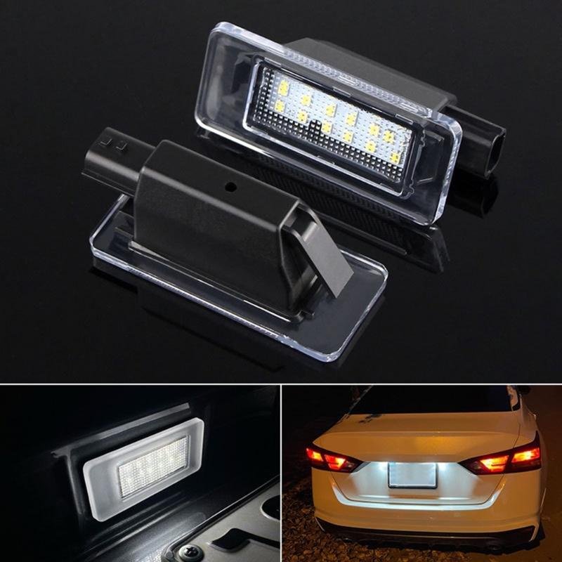 High Brightness LED License Lamp Energy Efficient LED Number Plate Lighting LED License Plate Illumination for C27
