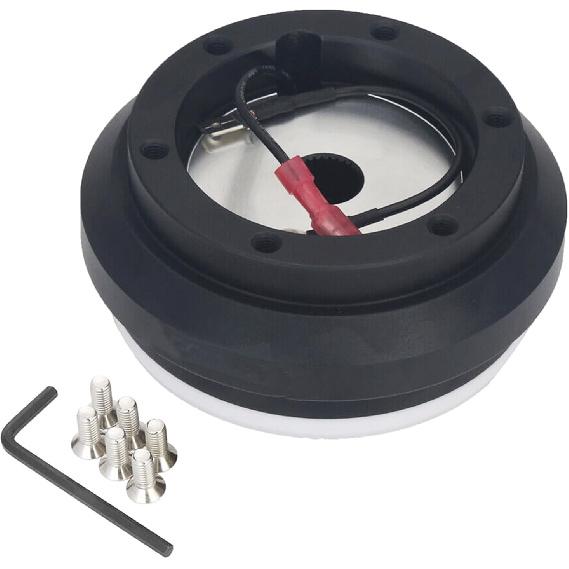 140H Aluminum 6-Hole Steering Wheel Short Hub Adapter Fit for Nissan 200X S13 S14 SR20 KA24 Altima Maxima Sentra