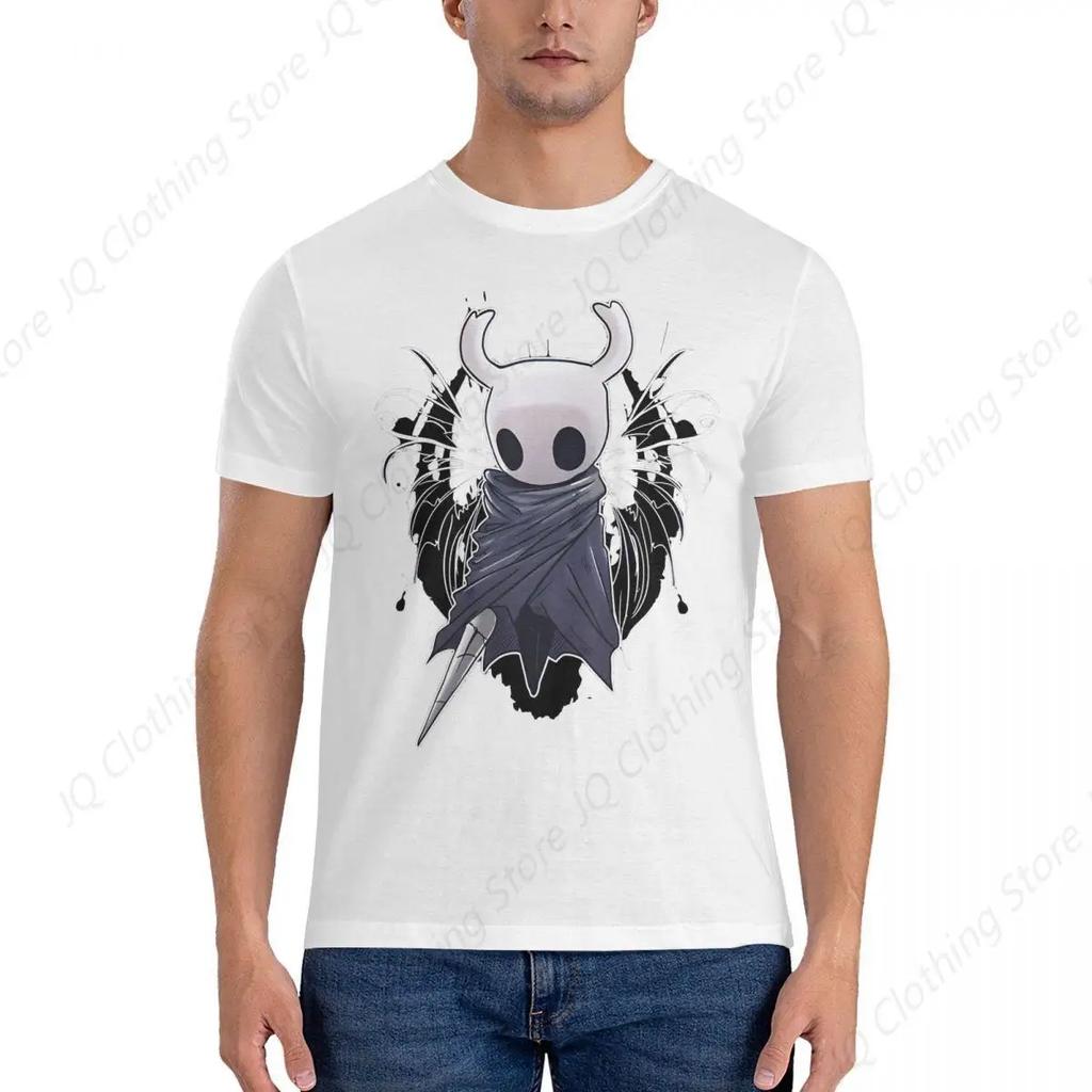 Alone Men T Shirt The Hollow Knight Awesome Tee Shirt Short Sleeve Crew Neck T-Shirts Pure Cotton New Arrival Tops