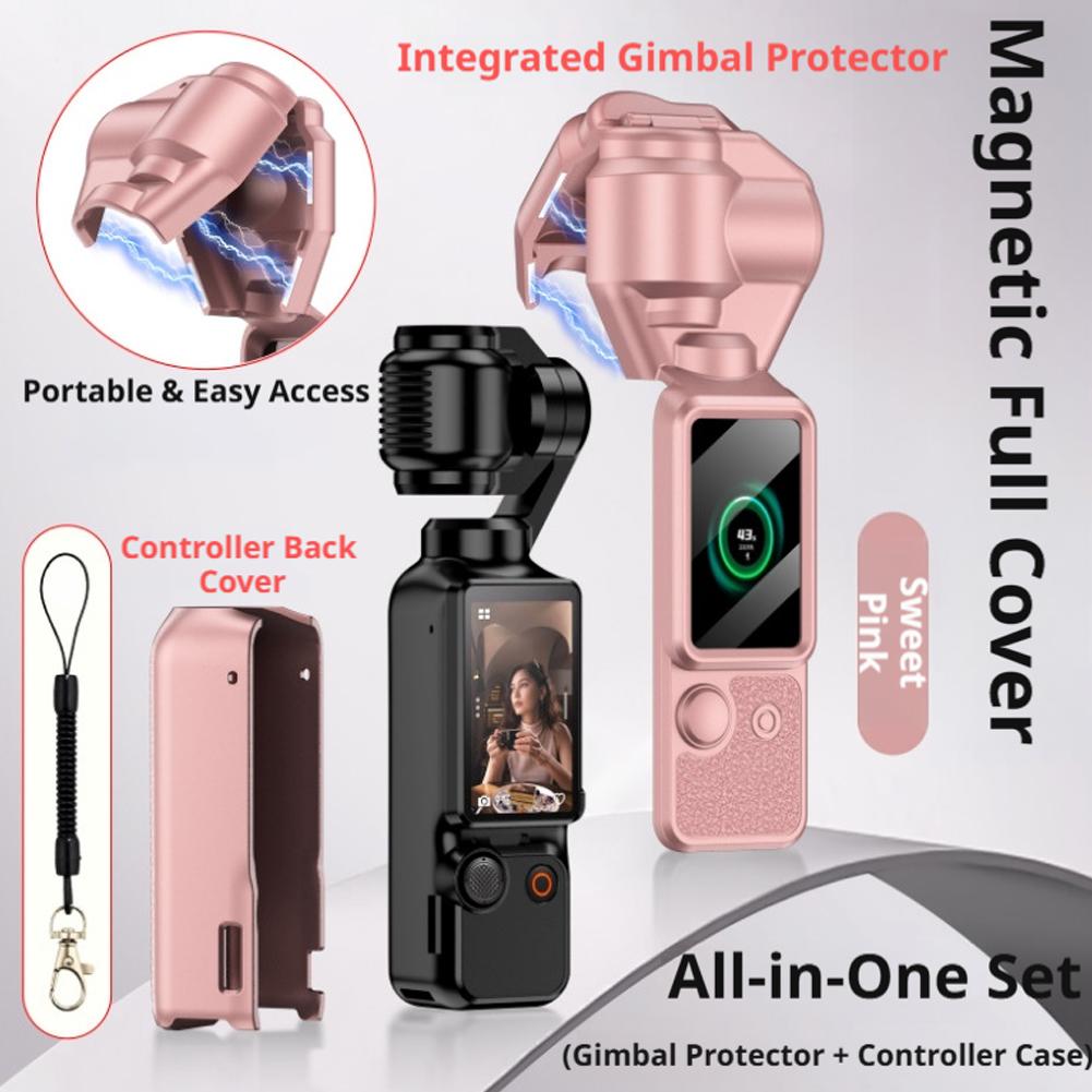 For DJI Osmo Pocket 3 Protective Case Gimbal Camera Magnetic Protection Case Screen Camera Protective Case