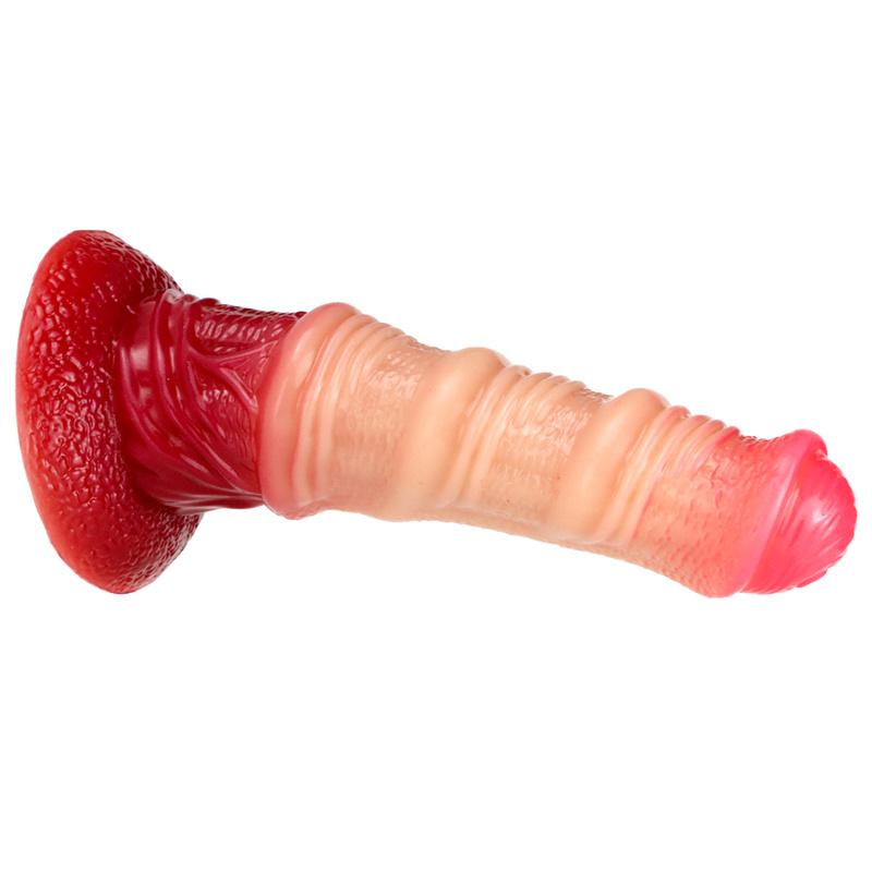 Horses Oversized Super Long Thick Whip Stallion Simulation Animal Phallus Horse Cock Gradient Color Male and Female Backyard Anal Plug