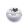 1pcs Headphone Cable Box Round Headphone Storage Box Rotating Cover Earphone Container Home Accessories Cute Data Line Box Case