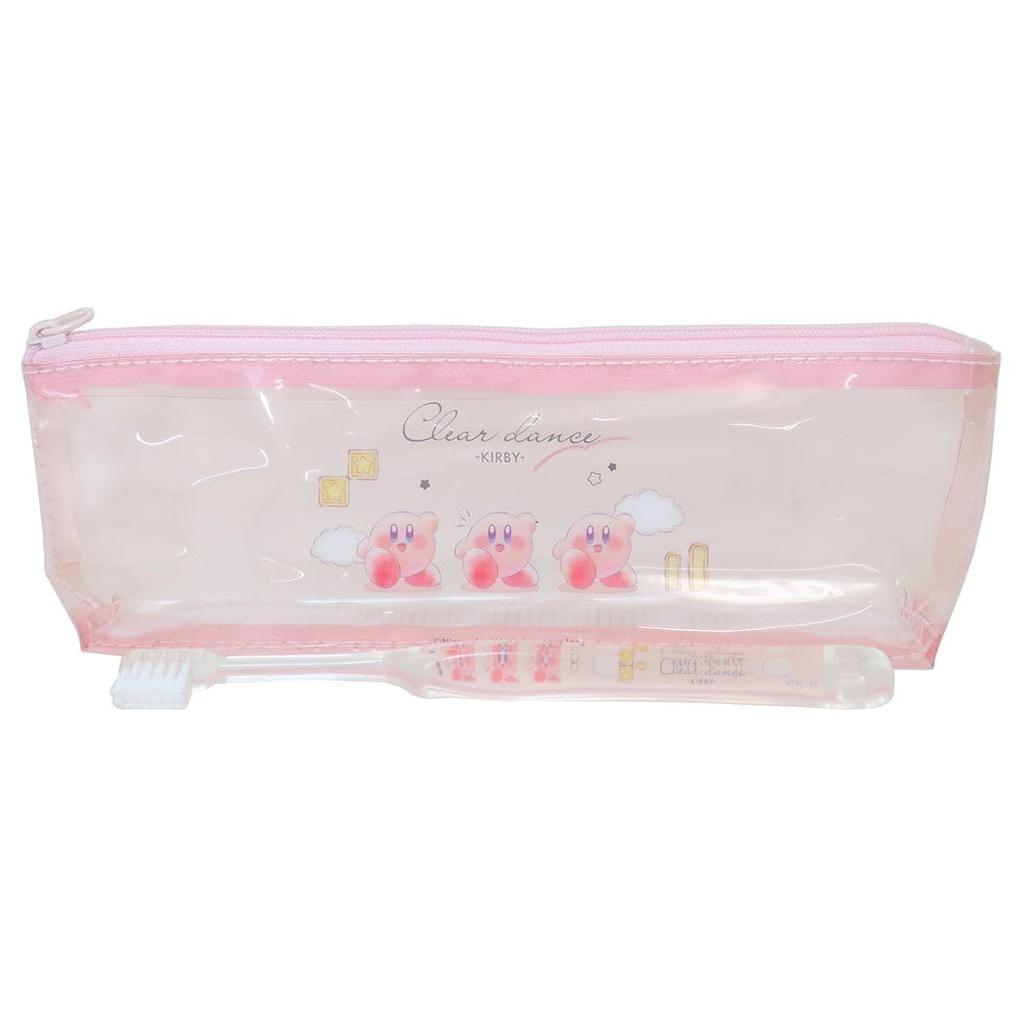 Kirby Toothbrush Set In Pouch (ClearDance)