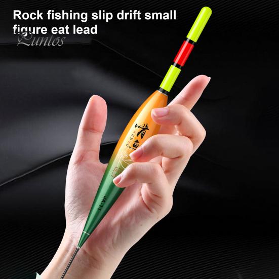 1 Set LED Lighted Fishing Float High Visibility Waterproof Long Casting Light-up Buoy Bobber Float Saltwater Freshwater Carp Fishing Accessories