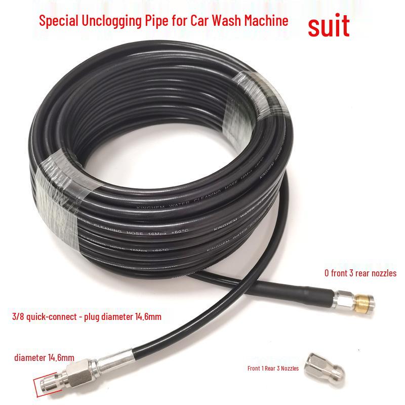 Hochdruck 360° rotierende Rohrreinigungsmaschine für Autowaschanlagen und Kanalreinigung