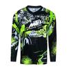 Motocross Camouflage Quick Dry Wicking Jersey, DH Downhill Mountain Bike Jersey, Men's Mountain Bike Long Sleeve Jersey
