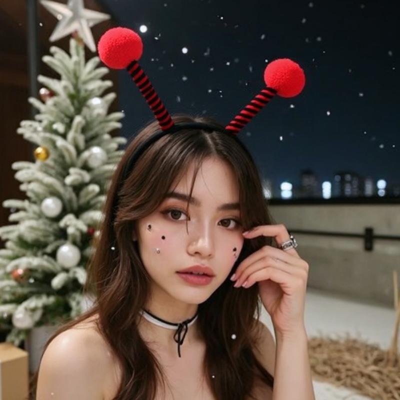 Bumble Bees Costume Kit for Kids Adult Bees Costume Antenna Headband Antenna Glasses for Halloween Cosplay Party Props