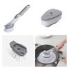 Kitchen Longhandle Cleaning Brush Bowl Washing Sponge Brush Accessories Pot