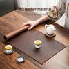 Waterproof Leather Tea Table Runner