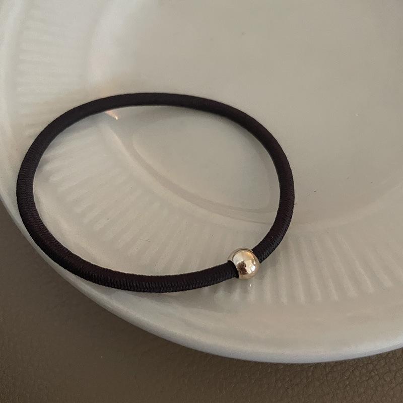 10PCS Girls Elastic Hair Rubber Bands Headbands Metallic Women Ponytail Hairpin Hair Accessories Headband