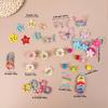 Elastic Hair Clips Set Lightweight Bow Barrettes New Girls Hair Accessories Set  Kids Hair Styling