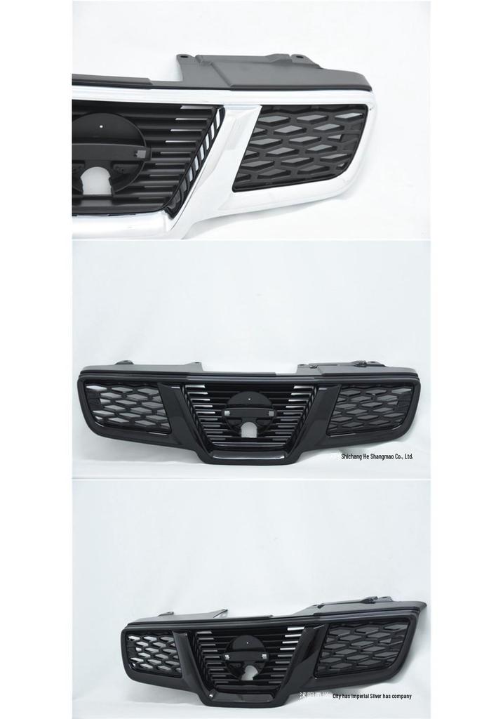 Compatible with 2008-2015 Qashqai: Black Warrior Style Front Grille