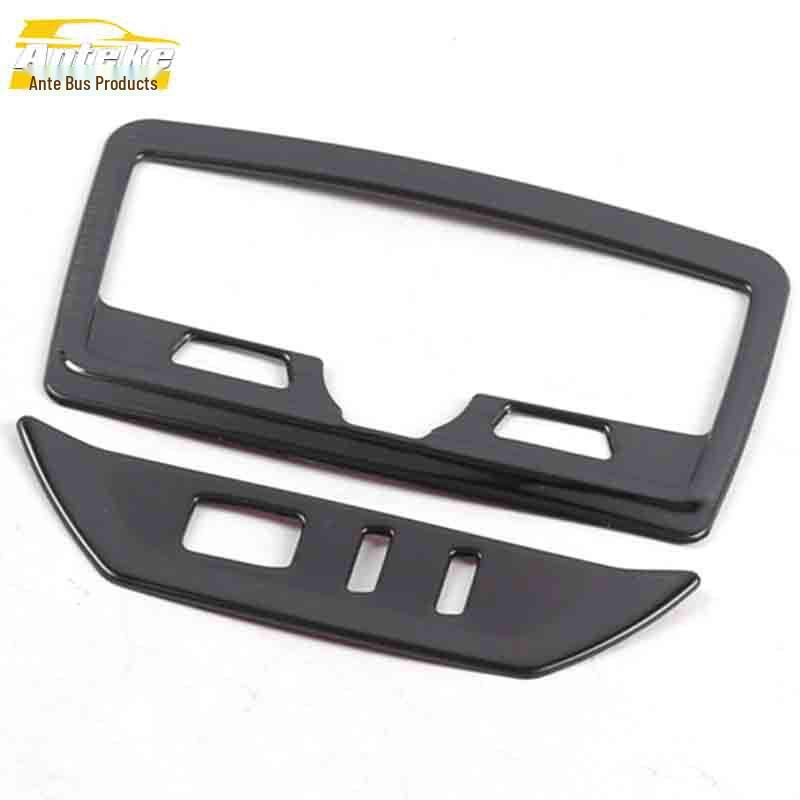 Peugeot 5008 Rear Air Outlet Decorative Frame - Stainless Steel Sequin Sticker