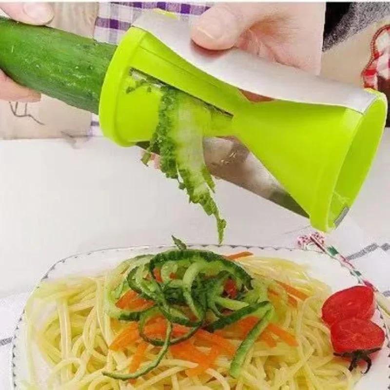Kabak Spagetti Makinesi En İyi Spiraler Spiralizer Erişte Zoodler Fettuccine Makarna El Dilimleyici mutfak aletleri Sebze Kesici