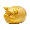 Pig Mascots Ceramic Piggy Money Bank Ceramic Golden Beans Container Savings Money Tank Chinese Style Desk Decor Money Jar